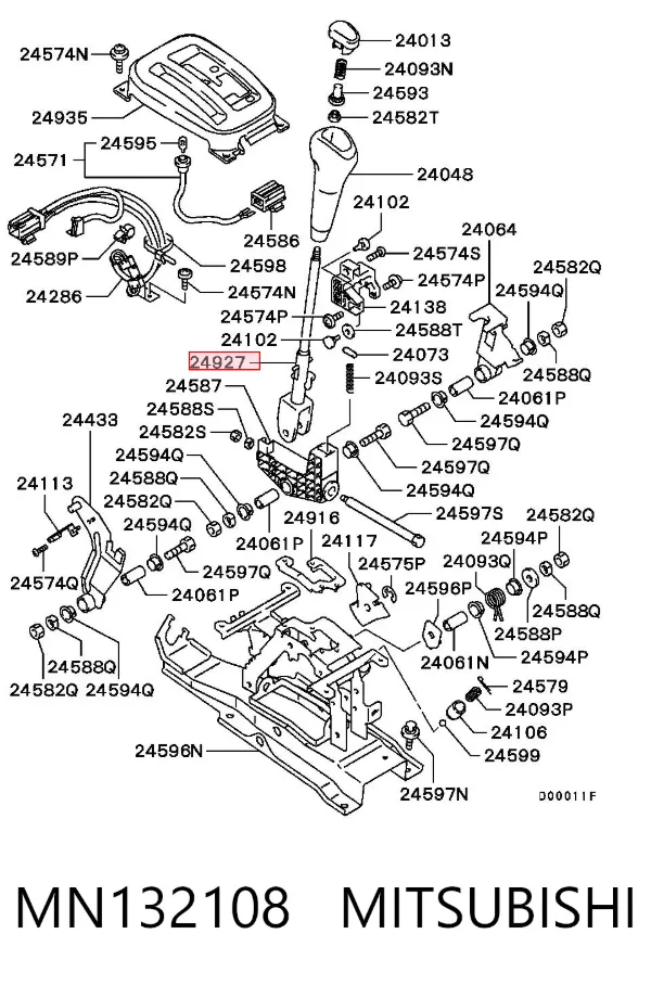 Pomo MN132108 Mitsubishi