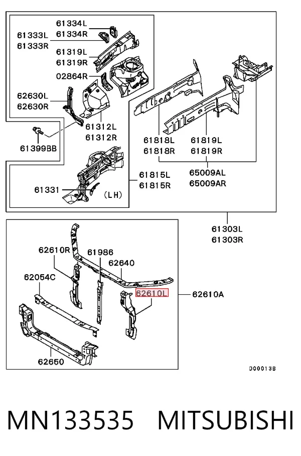  MN133535 Mitsubishi
