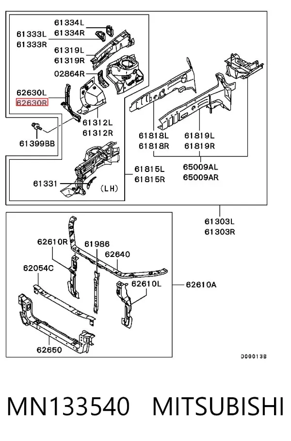  MN133540 Mitsubishi