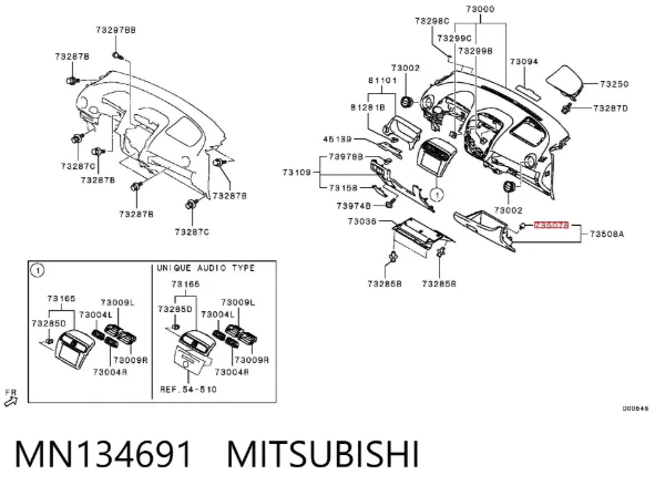 MN134691 Mitsubishi