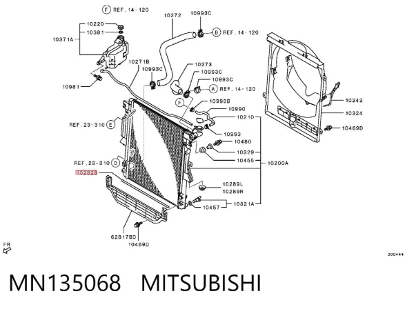  MN135068 Mitsubishi