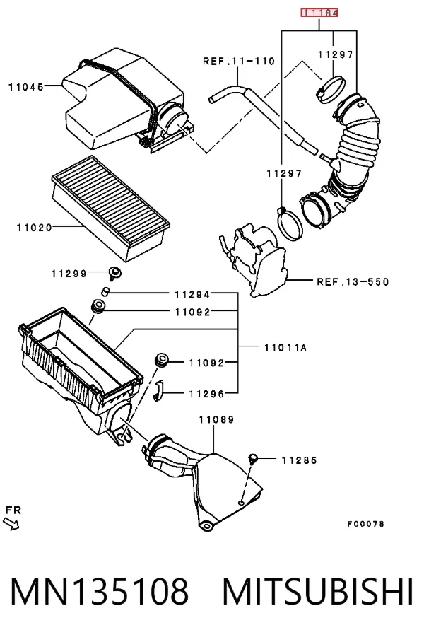  MN135108 Mitsubishi