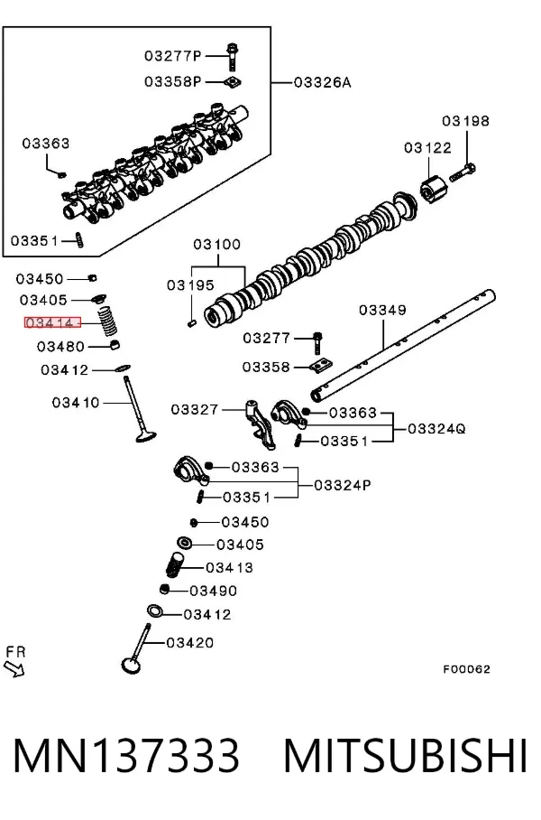  MN137333 Mitsubishi