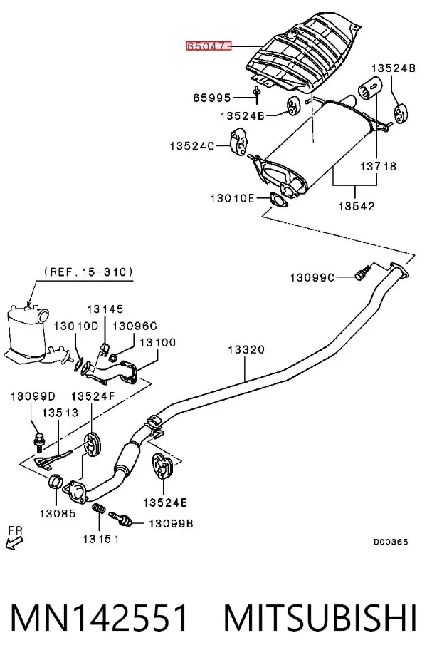  MN142551 Mitsubishi