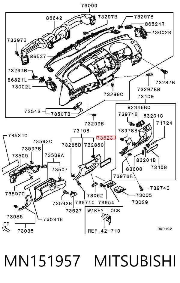  MN151957 Mitsubishi
