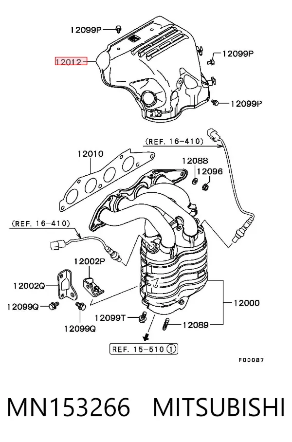  MN153266 Mitsubishi