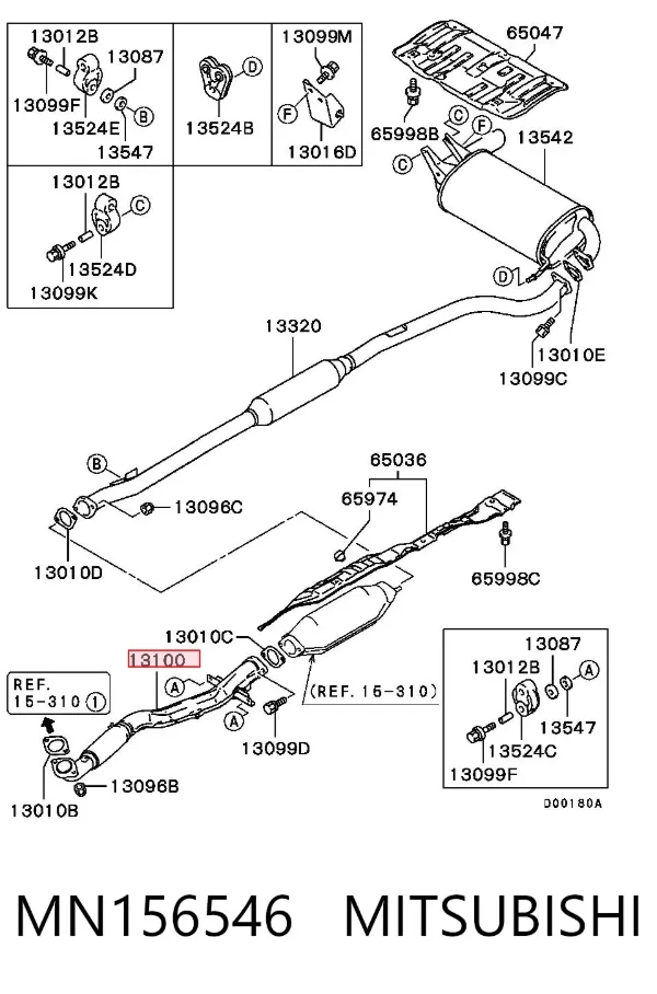  MN156546 Mitsubishi