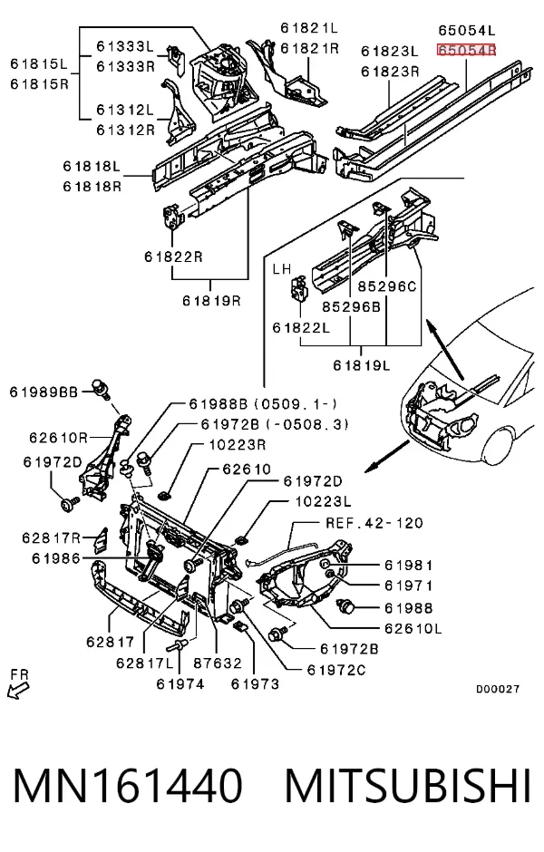  MN161440 Mitsubishi