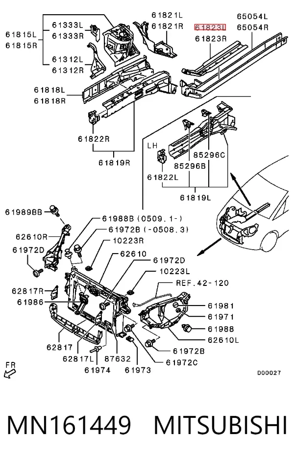  MN161449 Mitsubishi