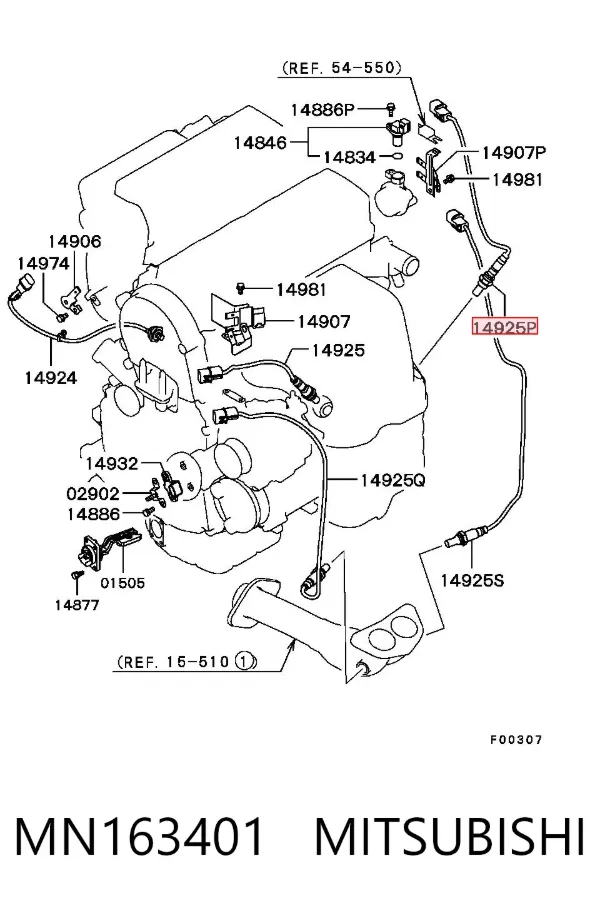  MN163401 Mitsubishi
