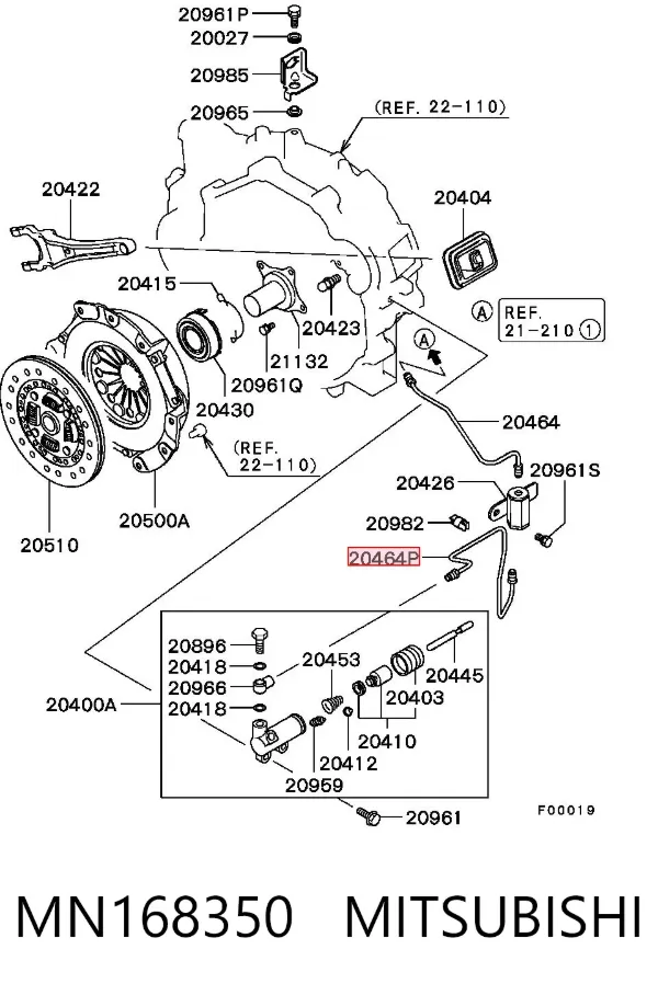  MN168350 Mitsubishi