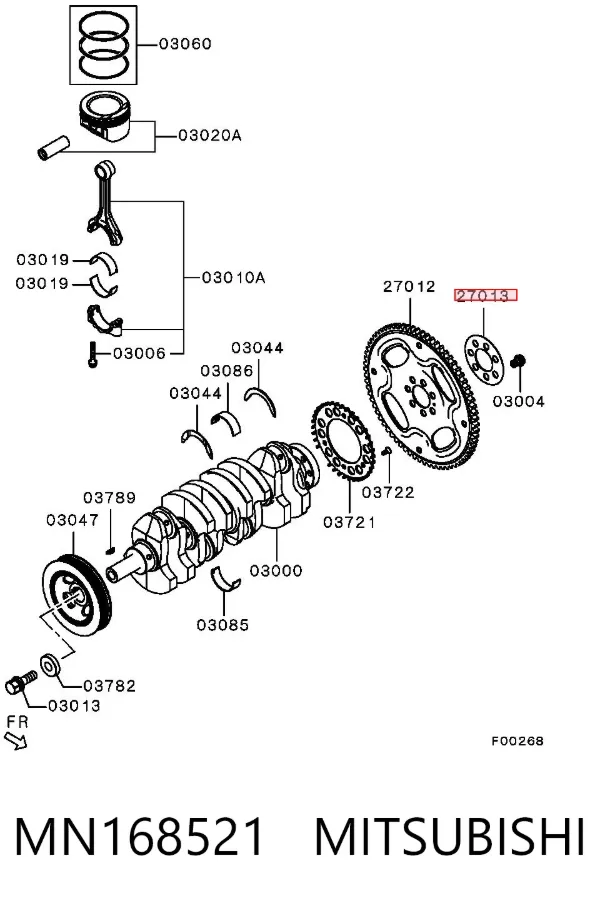  MN168521 Mitsubishi