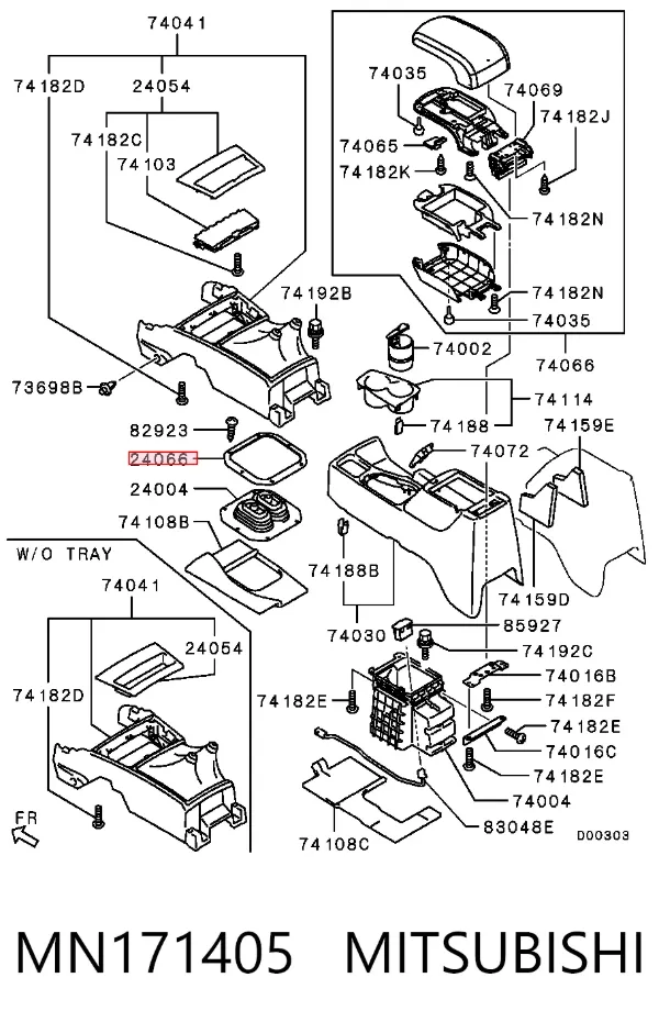  MN171405 Mitsubishi