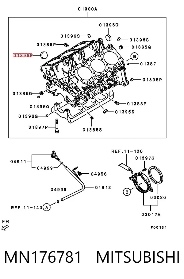  MN176781 Mitsubishi