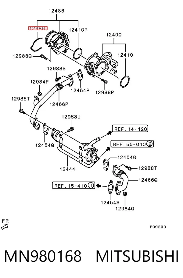  MN980168 Mitsubishi