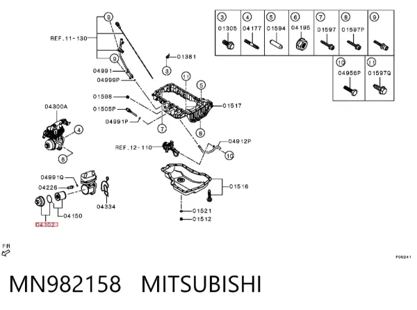  MN982158 Mitsubishi