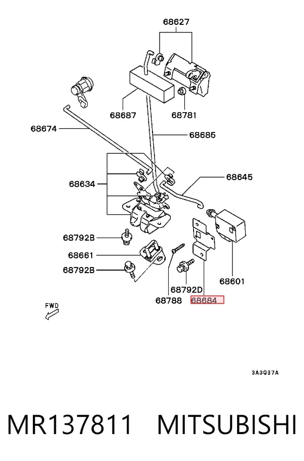  MR137811 Mitsubishi