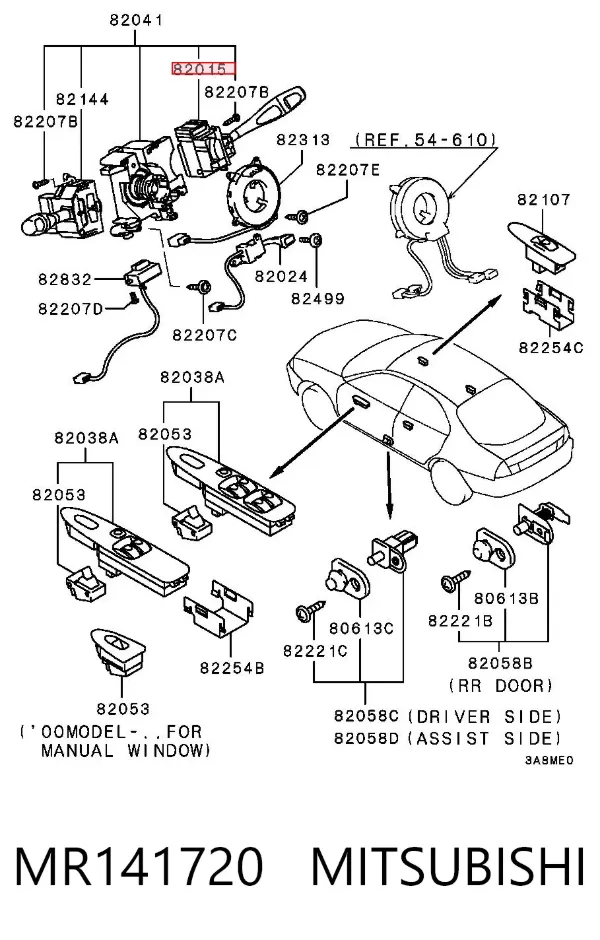  MR141720 Mitsubishi