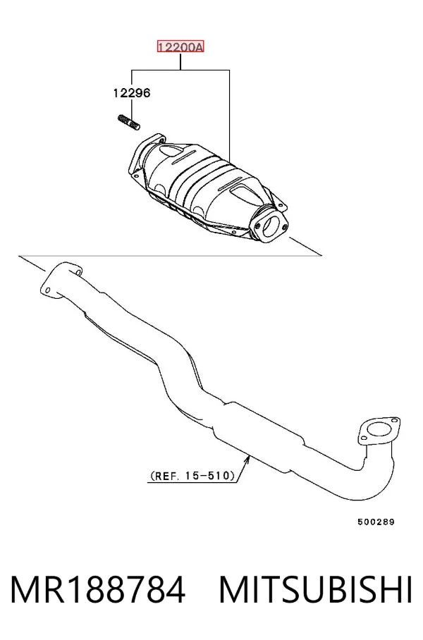 Catalizador MR188784 Mitsubishi