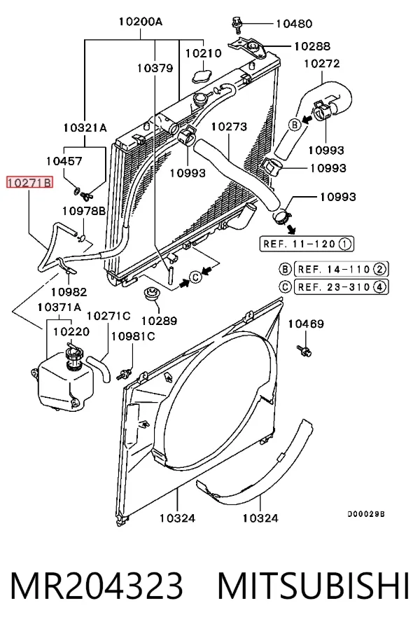  MR204323 Mitsubishi