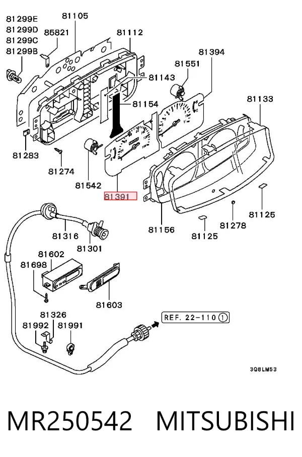  MR250542 Mitsubishi