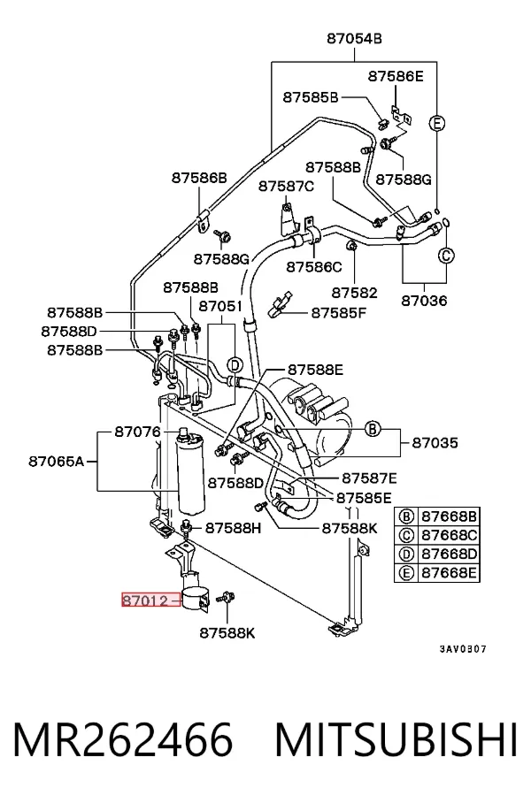  MR262466 Mitsubishi