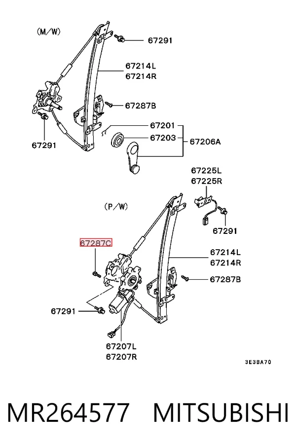  MR264577 Mitsubishi