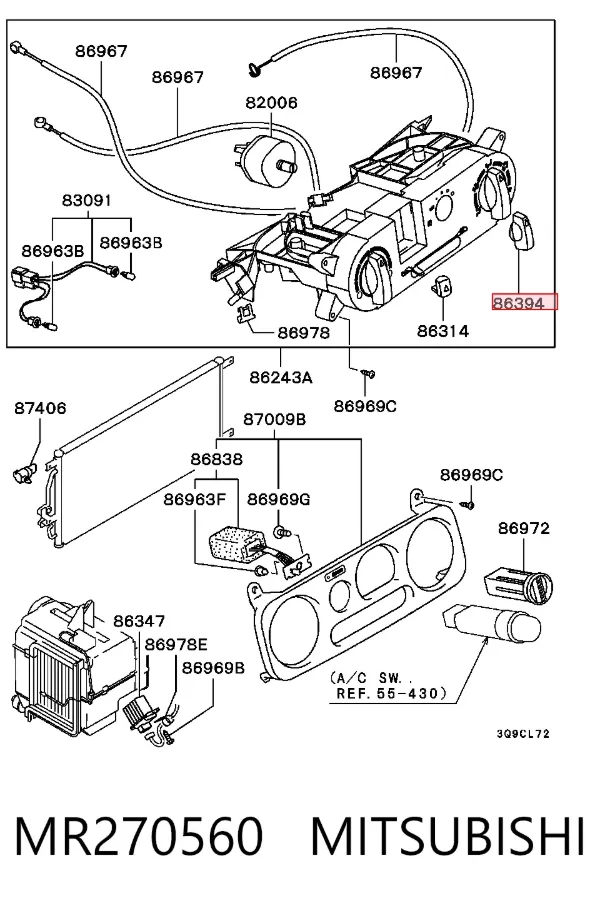  MR270560 Mitsubishi