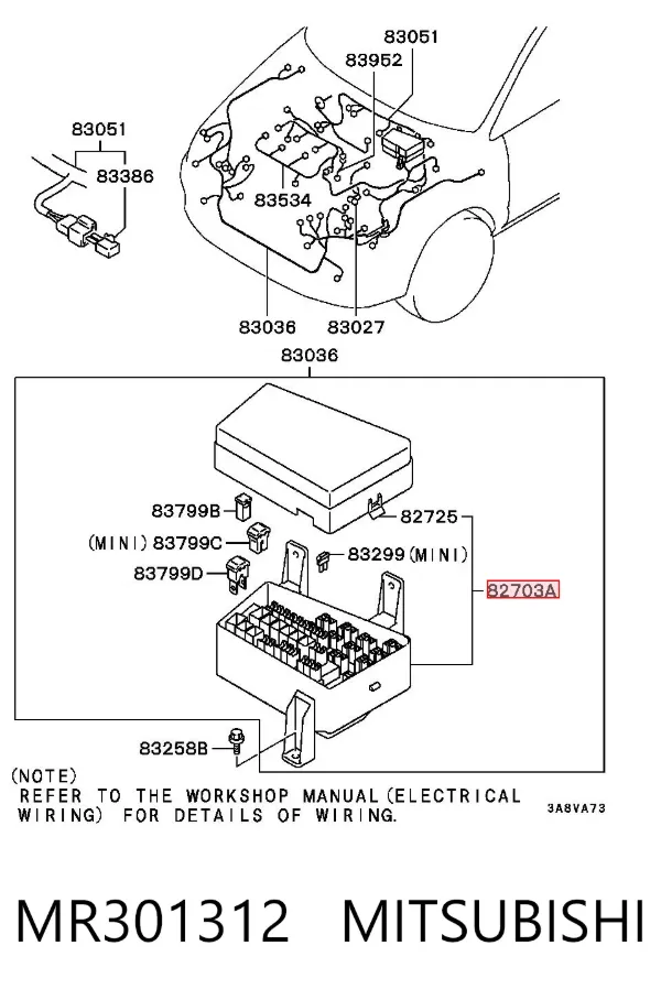  MR301312 Mitsubishi