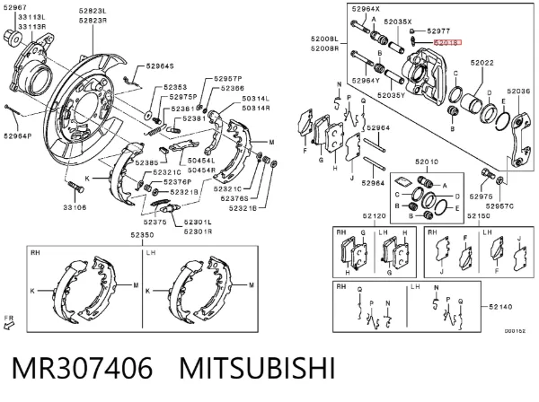  MR307406 Mitsubishi