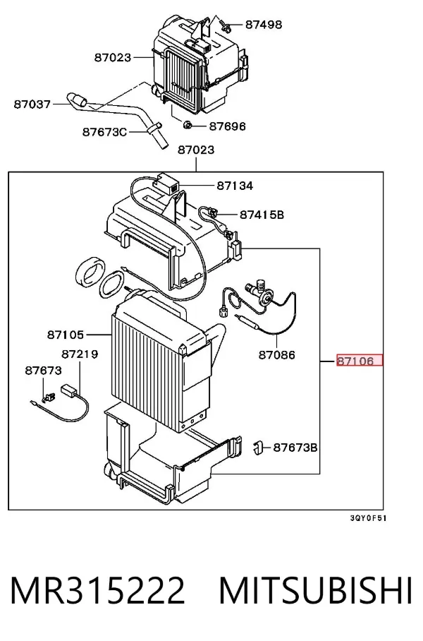  MR315222 Mitsubishi