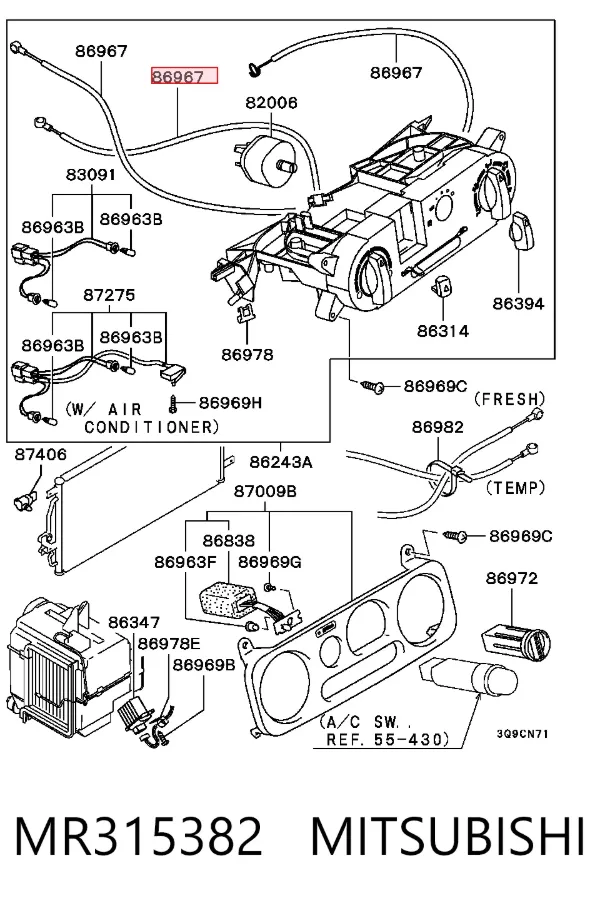  MR315382 Mitsubishi