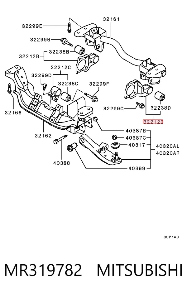  MR319782 Mitsubishi