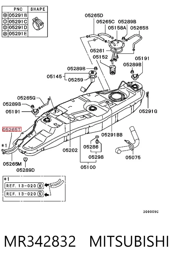  MR342832 Mitsubishi