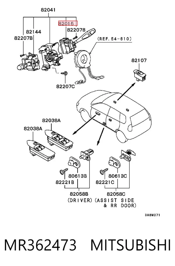  MR362473 Mitsubishi