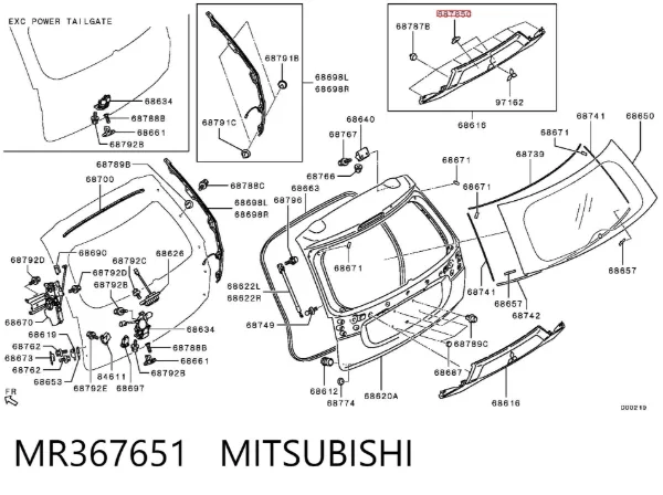  MR367651 Mitsubishi