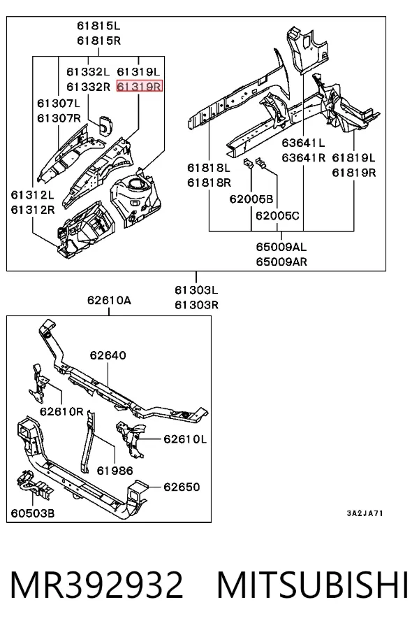  MR392932 Mitsubishi