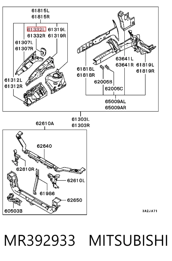  MR392933 Mitsubishi