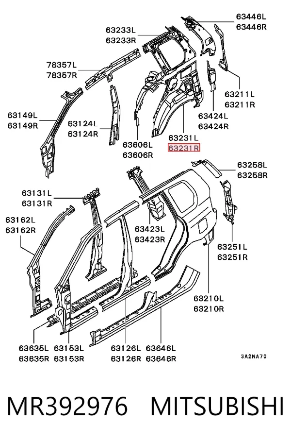  MR392976 Mitsubishi