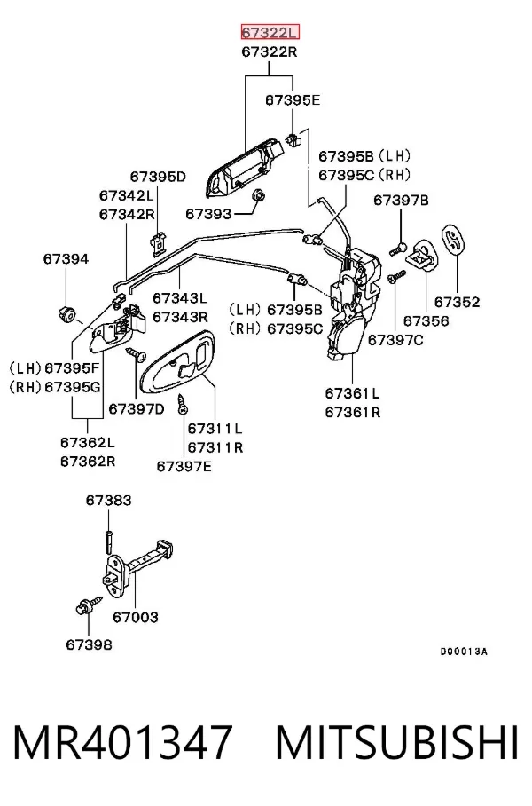  MR401347 Mitsubishi