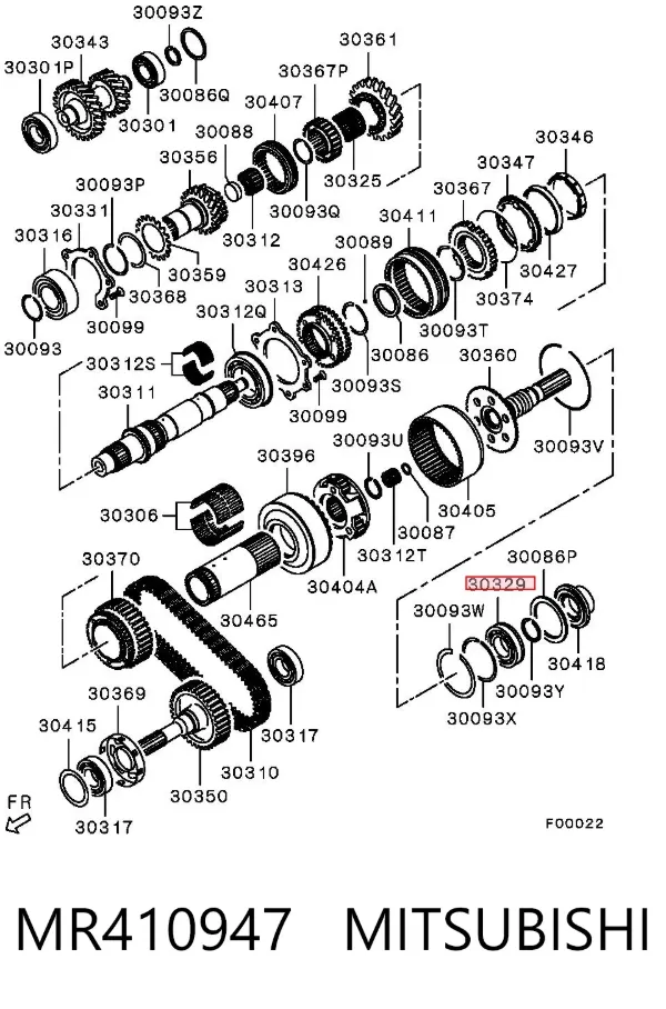  MR410947 Mitsubishi