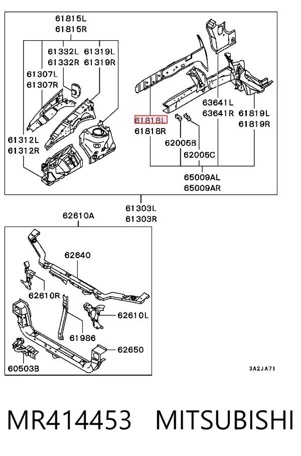  MR414453 Mitsubishi