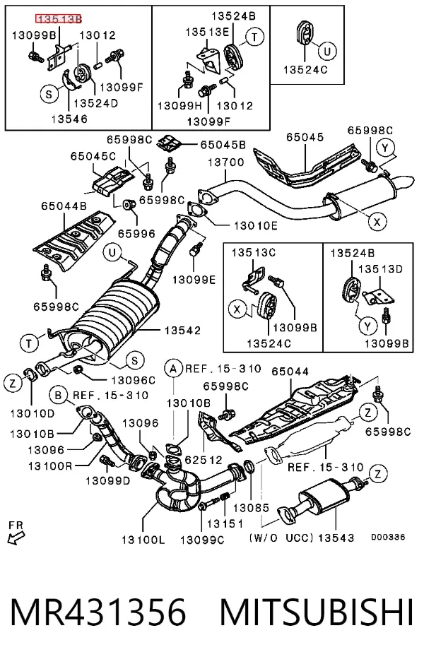  MR431356 Mitsubishi