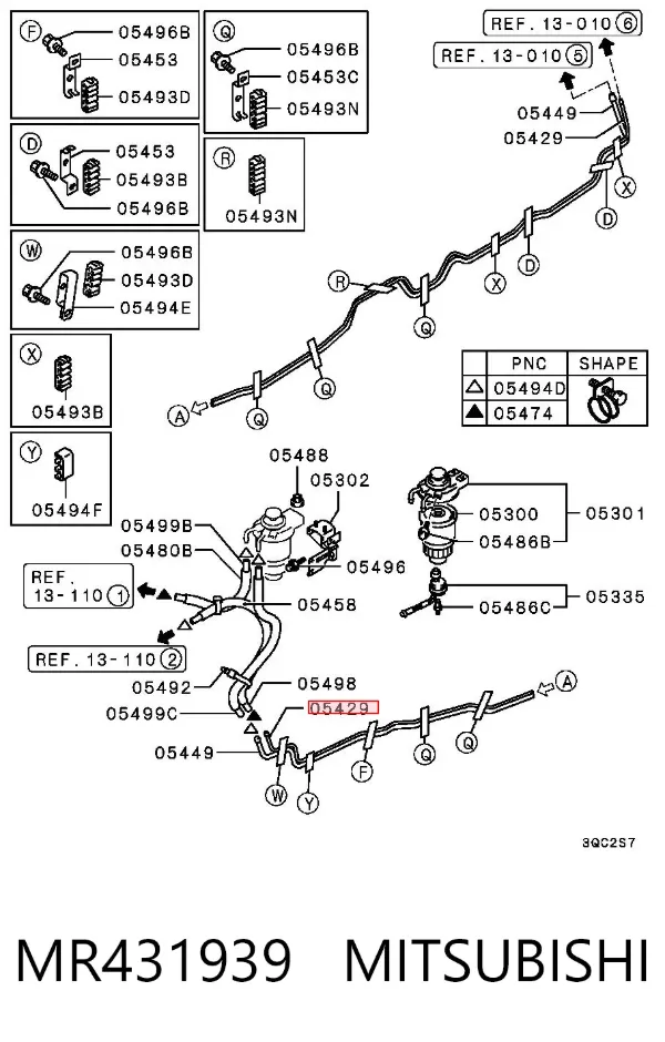  MR431939 Mitsubishi
