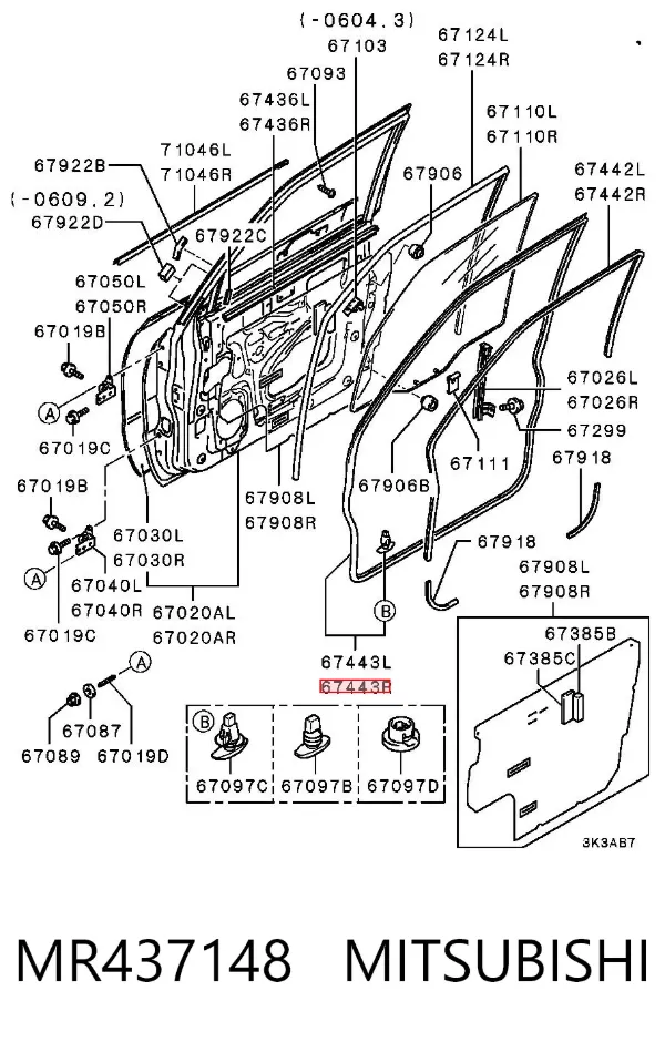  MR437148 Mitsubishi