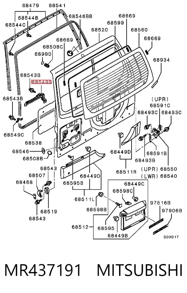  MR437191 Mitsubishi