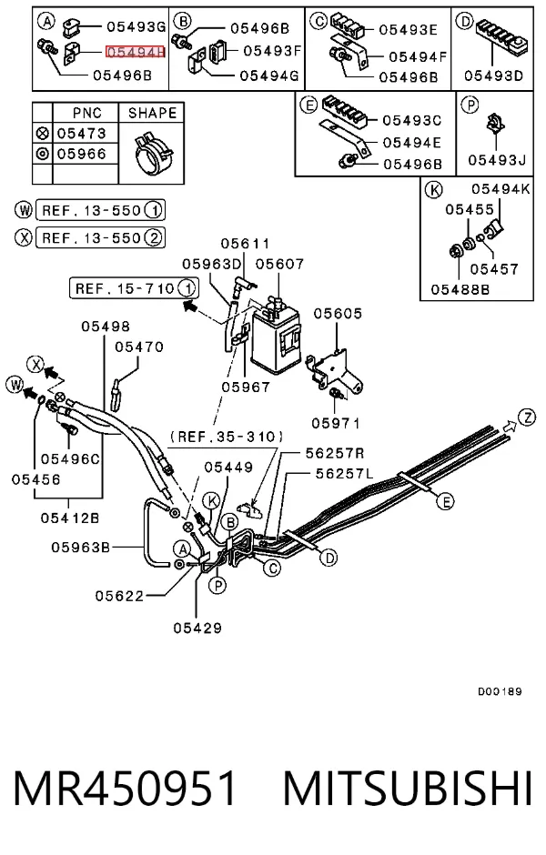  MR450951 Mitsubishi
