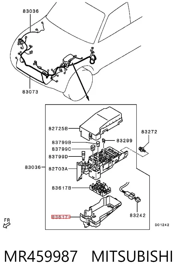  MR459987 Mitsubishi