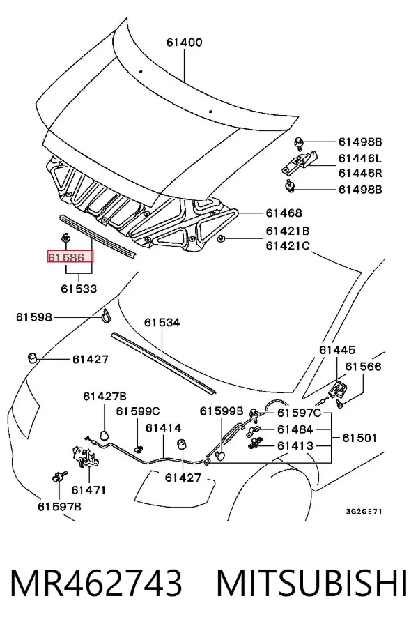  MR462743 Mitsubishi