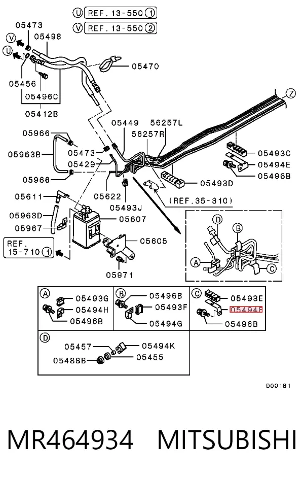  MR464934 Mitsubishi